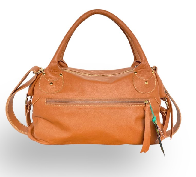 Bolsa Laura | Em couro legítimo premium