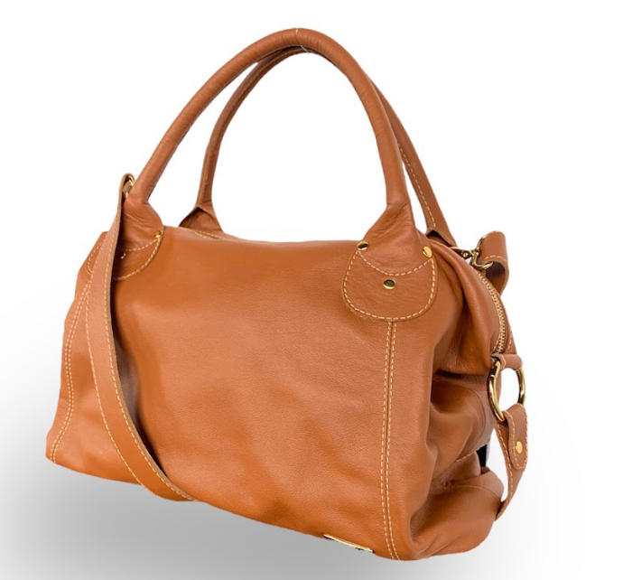 Bolsa Laura | Em couro legítimo premium