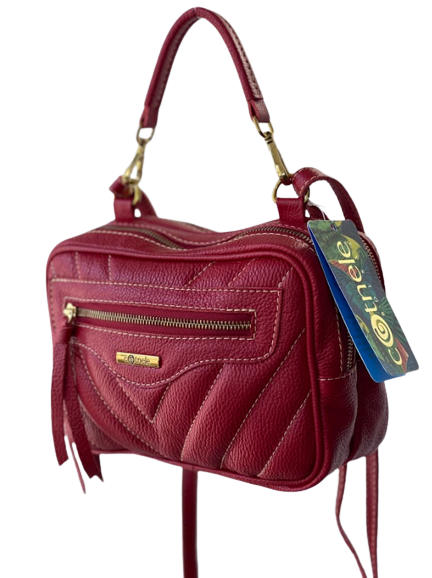 Bolsa Luísa | Em couro legítimo premium